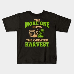 Farming Sows Harvest Kids T-Shirt